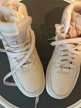 Nike Women's High-Top Sneakers in Light Cream